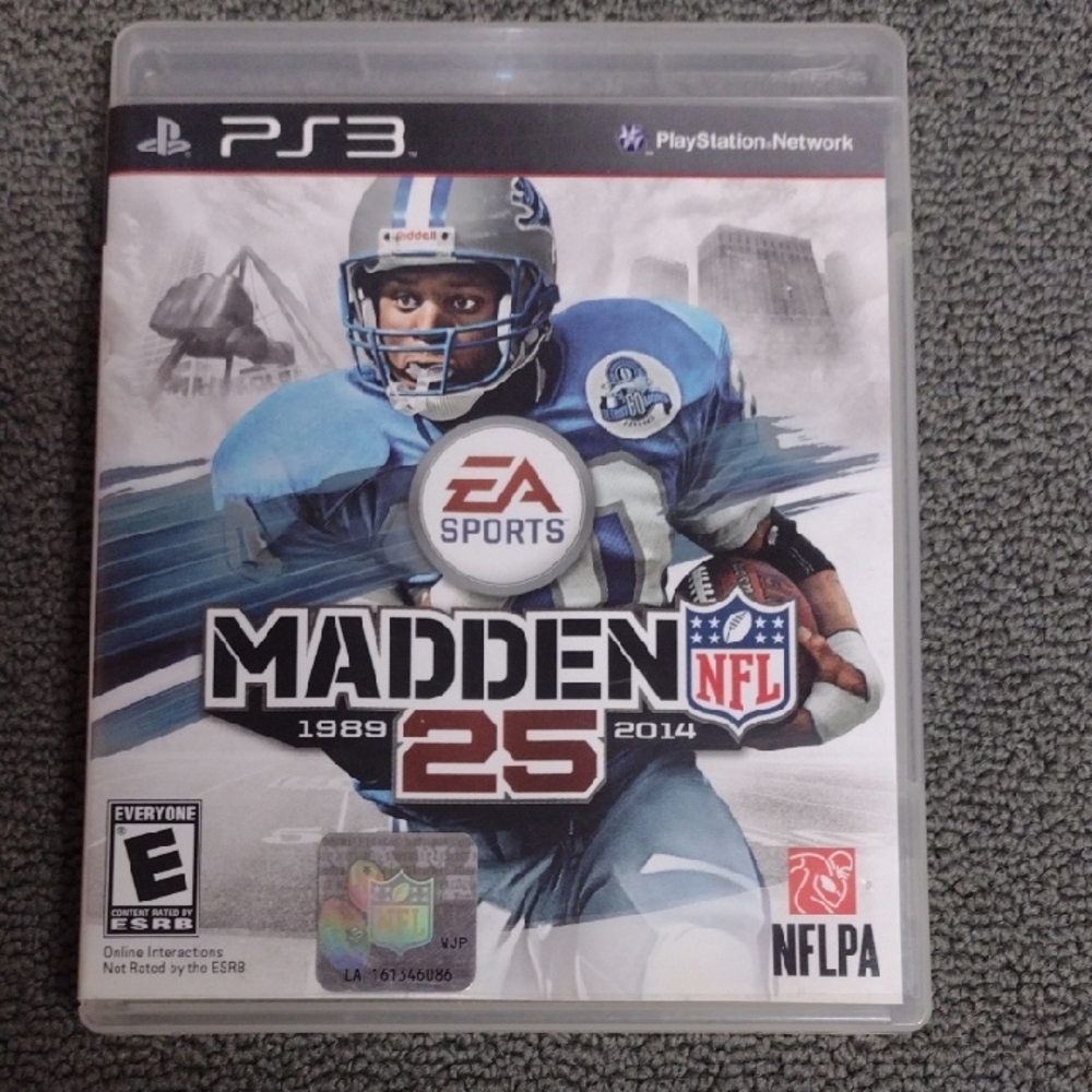 Madden NFL 25 Video Game for PlayStation3 NFLPA